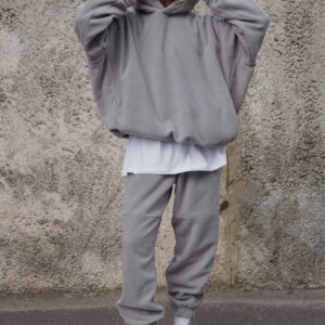 Жіночий Флісовий Спортивний Костюм Without Utopia Gray