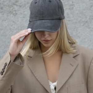 Жіноча Виварена Кепка Тракер Wuthout Vintage Black