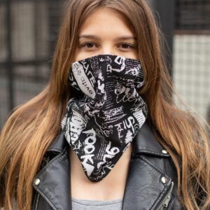 Баф Without Жіночий Ligth Grafiti Чорний