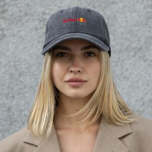 Жіноча Кепка Бейсболка Vintage Without З Принтом RedBull Black