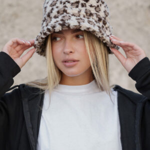 Жіноча Утеплена Панамка Without Kalush Leopard Man