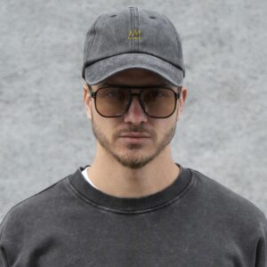 Чоловіча Кепка Бейсболка Vintage Without З Принтом Crown Black