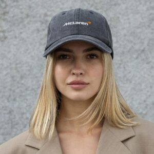 Жіноча Кепка Бейсболка Vintage Without З Принтом McLaren Black