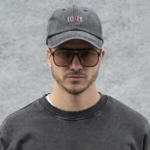 Чоловіча Кепка Бейсболка Vintage Without З Принтом Lover Black