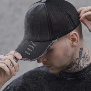 Чоловіча Кепка Бейсболка Сітка Without Fourpage Gray