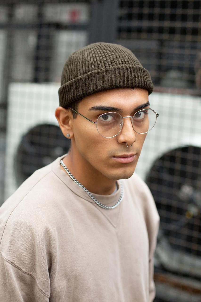 Шапка Біні Without Leon Чоловіча Хакі