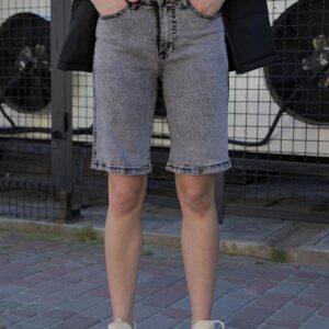 Жіночі Джинсові Шорти Without Sali Gray