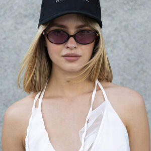 Жіноча Кепка Бейсболка Тракер Without З Принтом AntiSocial Black