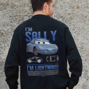 Чоловічий Утеплений Оверсайз Світшот На Флісі З Принтом Without Sally Black