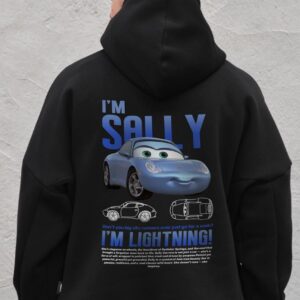 Чоловіче Оверсай Худі Толстовка На Флісі З Капюшоном Та Принтом Without Sally Black