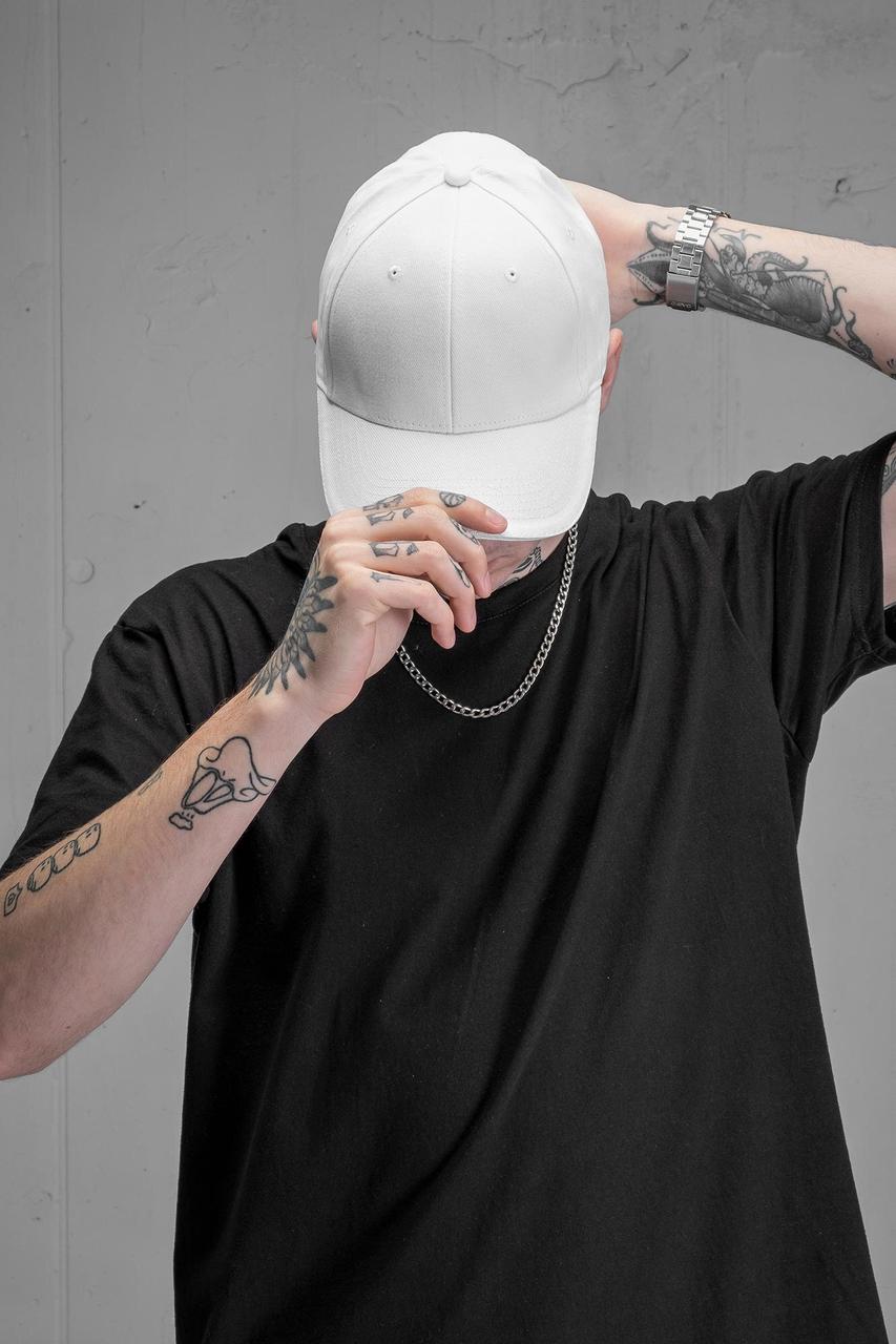 Чоловіча Бейсболка Without Floyd Білий