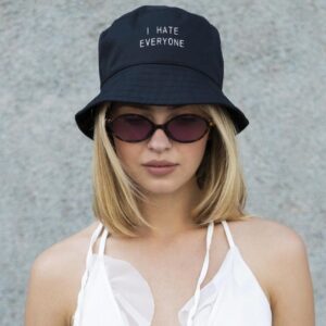 Жіноча Панамка З Принтом Hate