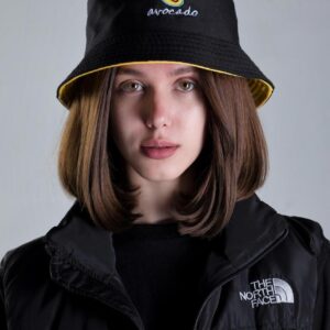 Двостороння Панамка Without Avocado Black&Yellow Woman