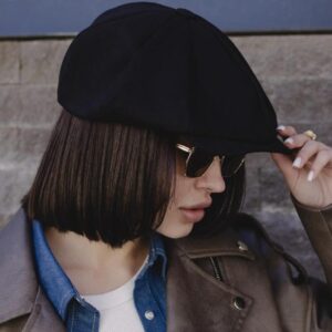 Жіноча Літня Кепка Хуліганка Without Fredi Black