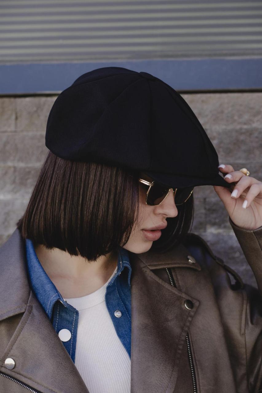 Жіноча Літня Кепка Хуліганка Without Fredi Black