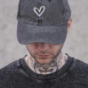 Чоловіча Кепка Бейсболка Without Серце Gray