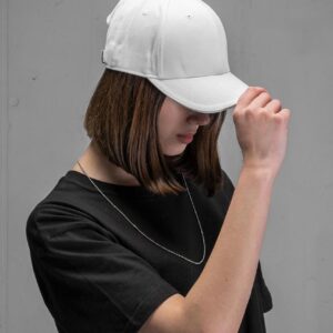 Жіноча Бейсболка Without Floyd Білий