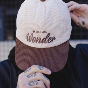 Чоловіча Вельветова Кепка Without Wonder Brown