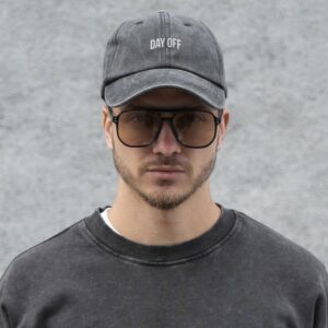 Чоловіча Кепка Бейсболка Vintage Without З Принтом DayOff Black