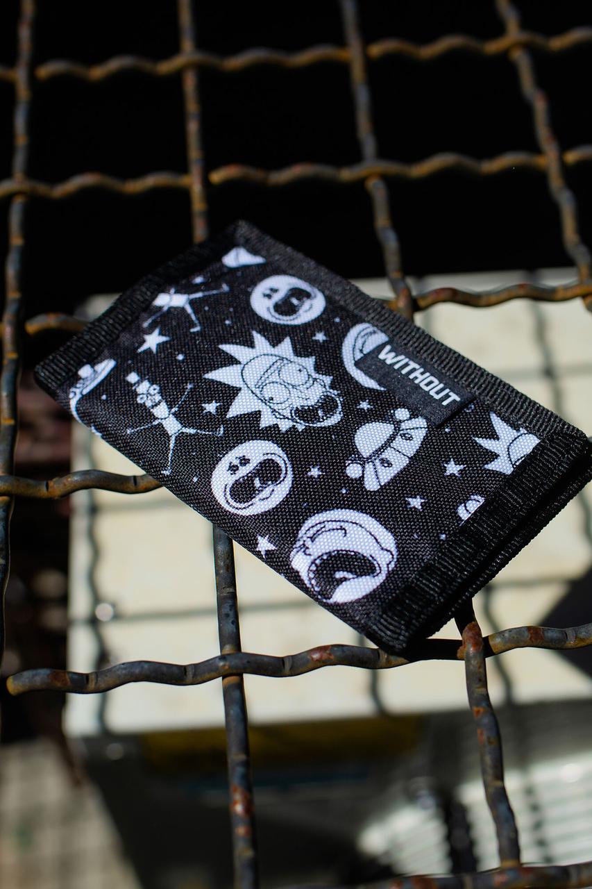 Принтований Чоловічий Гаманець Without Rick and Morty