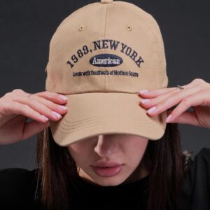 Кепка Бейсболка Without American Beige Woman