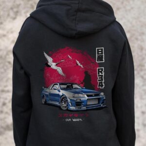 Жіноче Утеплене Зіп Худі На Флісі Зіпер З Принтом Skyline Without Kane Black