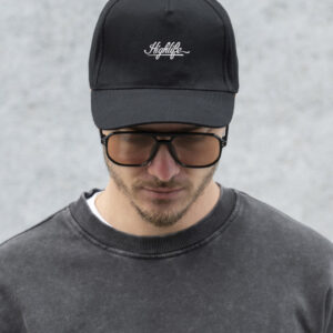 Чоловіча Кепка Бейсболка Тракер Without З Принтом Highlife Black