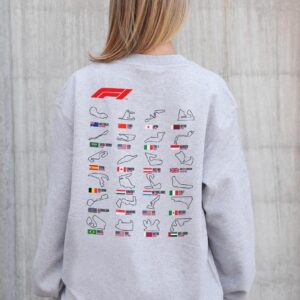 Жіночий Утеплений Оверсайз Світшот На Флісі З Принтом Without Track Gray