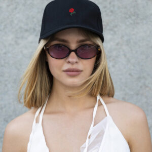 Жіноча Кепка Бейсболка Тракер Without З Принтом Rose Black