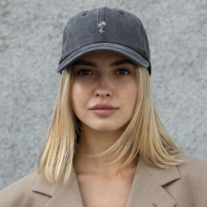 Жіноча Кепка Бейсболка Vintage Without З Принтом Palm Black