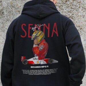 Чоловіче Утеплене Зіп Худі На Флісі Зіпер З Принтом Senna Without Kane Black