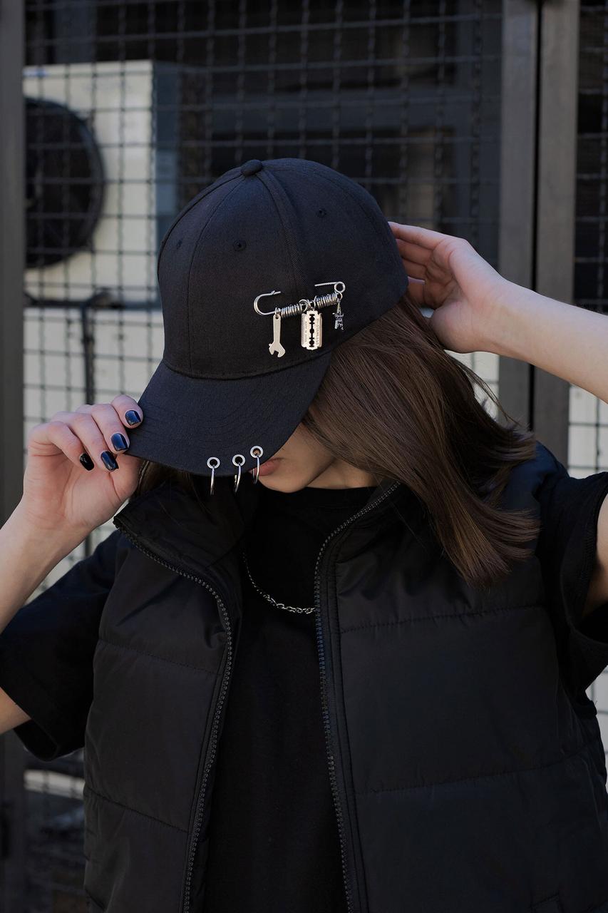 Кепка Тракер Without Pin Black Woman