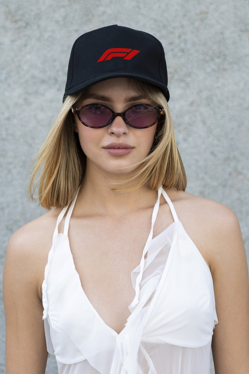 Жіноча Кепка Бейсболка Тракер Without З Принтом F1Red Black