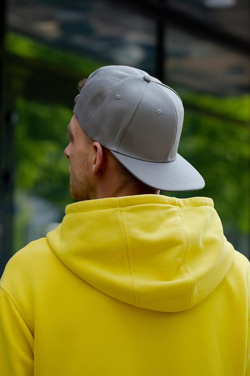 Чоловіча Кепка Снепбек Without Сіра