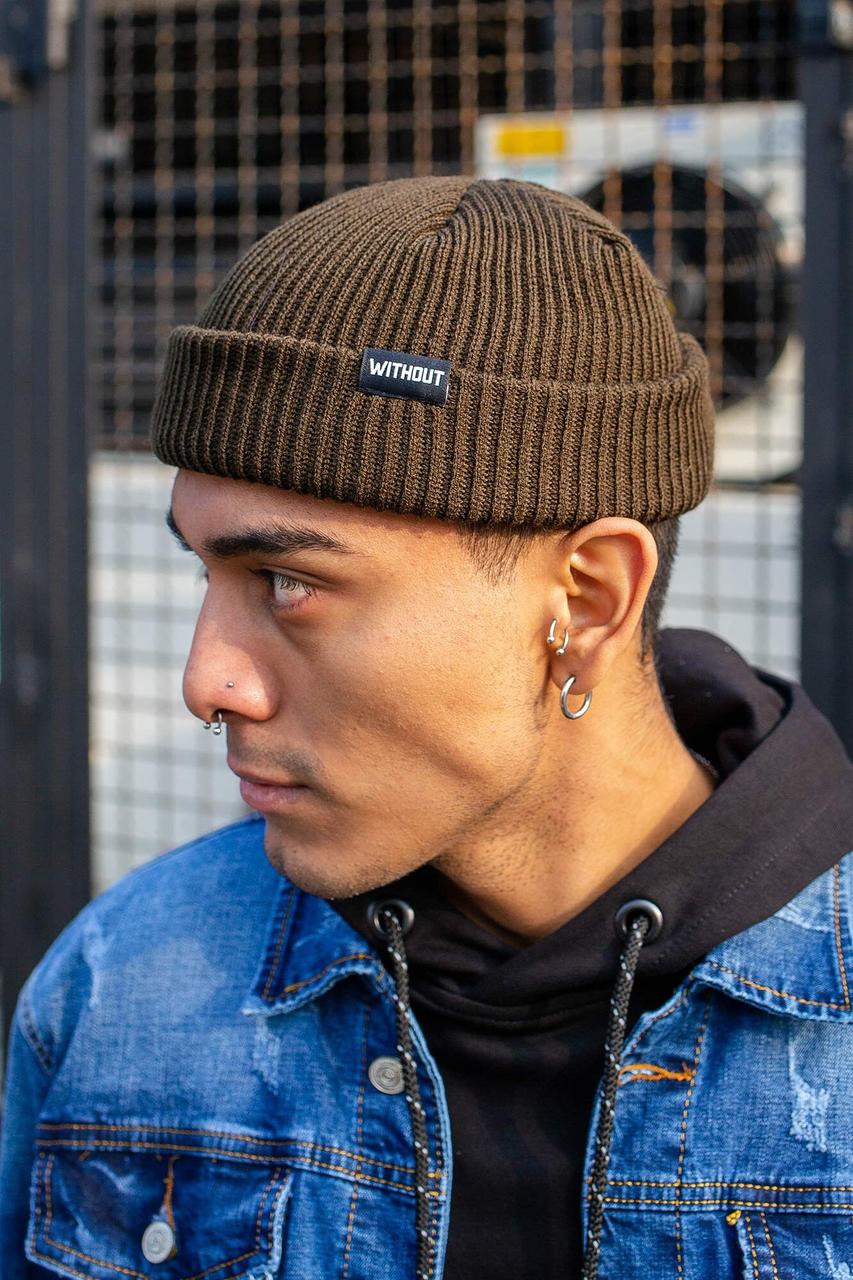 Шапка Бiнi Without Leon 21 Чоловіча Хакі