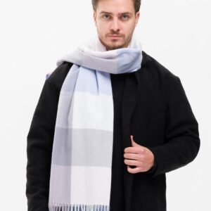 Чоловічий Шарф У Клітинку Without Terner Pink