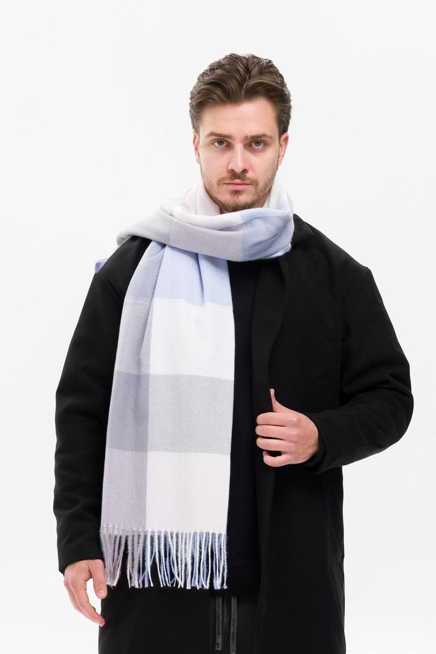 Чоловічий Шарф У Клітинку Without Terner Pink