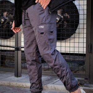 Чоловічі Теплі Штани Карго Without Reflective Сірі