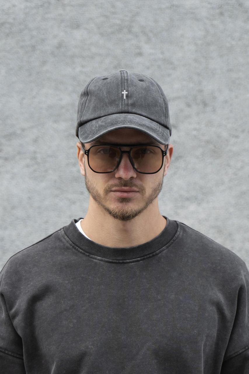 Чоловіча Кепка Бейсболка Vintage Without З Принтом Dagger Black