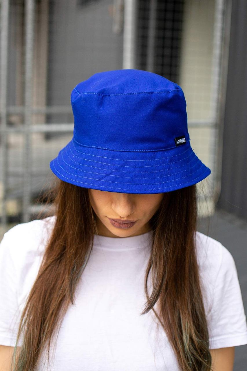 Панамка Without з логотипом Синя Жіноча