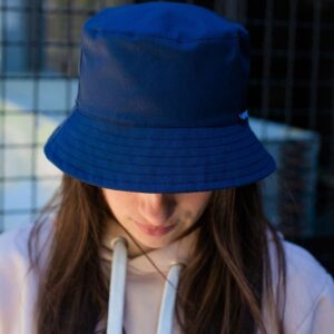 Панамка Without з логотипом Темно Синя Жіноча