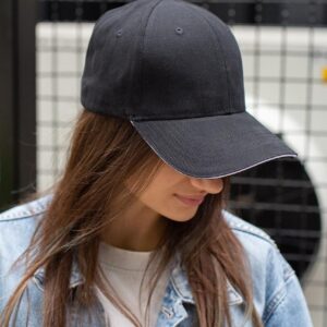 Жіноча Бейсболка Without Floyd Чорна