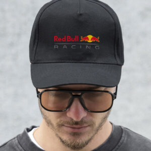 Чоловіча Кепка Бейсболка Тракер Without З Принтом RedBull Black