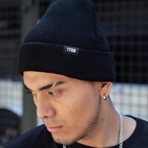 Шапка Without Label Чоловіча Чорна