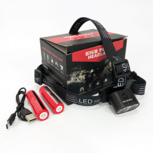 Ліхтар налобний акумуляторний Police 2128-2T6, Портативний світлодіодний налобний ліхтар