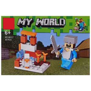 Конструктор дитячий "Minecraft" 66117-1, 39 деталей