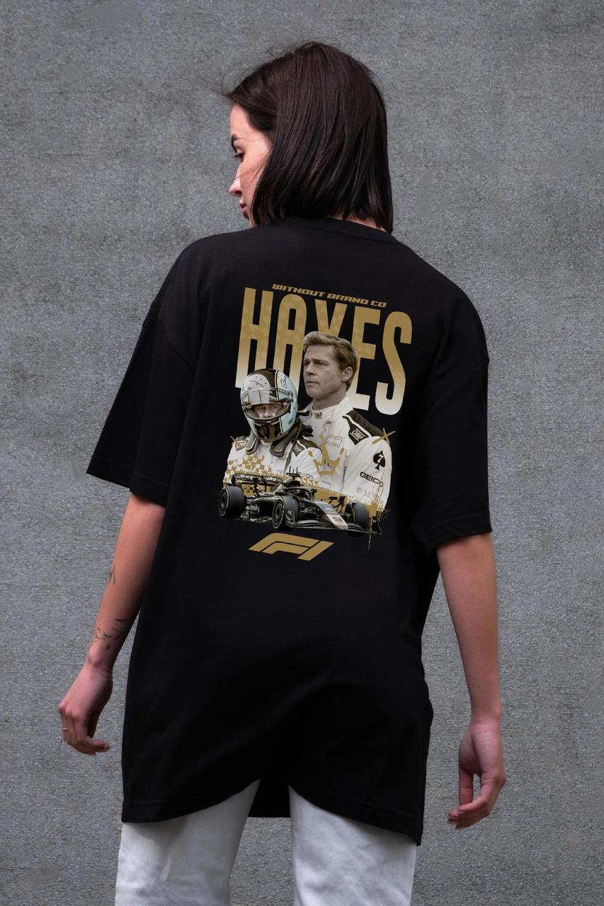 Жіноча Оверсайз Футболка Without З Принтом Hayes