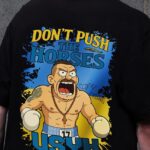 Чоловіча Оверсайз Футболка Without З Принтом Usyk Black