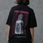 Жіноча Оверсайз Футболка З Принтом Without Mistake Black