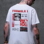 Чоловіча Оверсайз Футболка Without З Принтом Lauda White